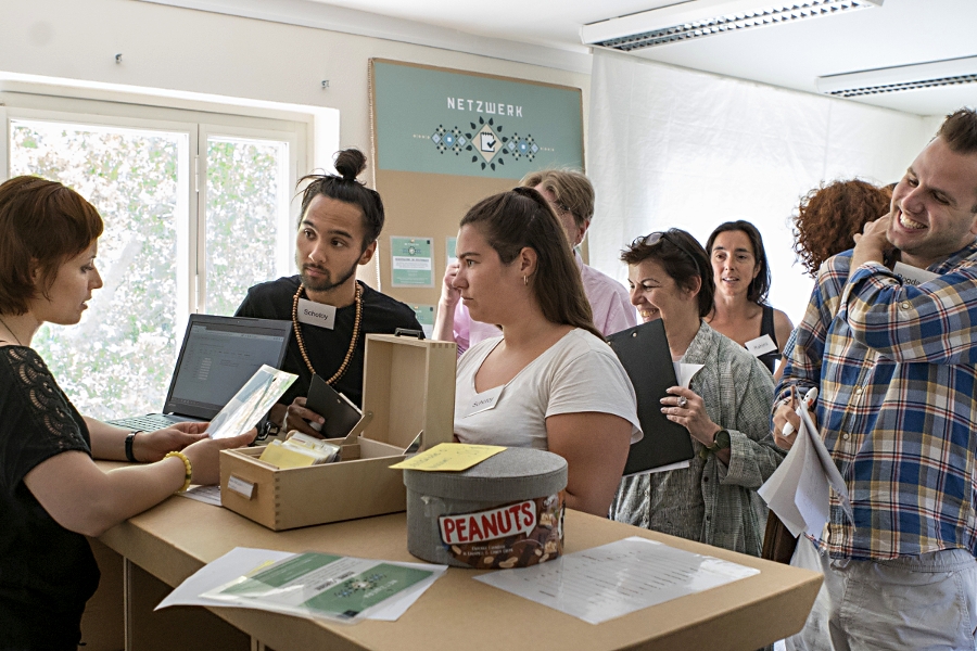 Workshop Ankunft in Andersland