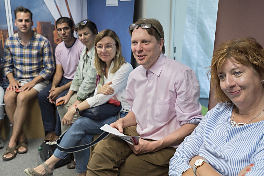 Lehrerfortbildung an der Erinnerungsstätte Notaufnahmelager Marienfelde