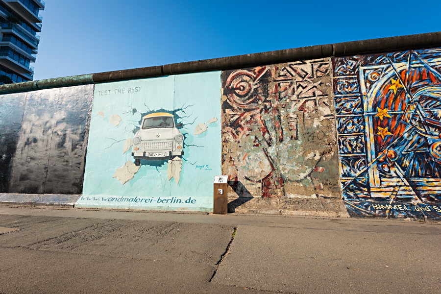 An der East Side Gallery 2018