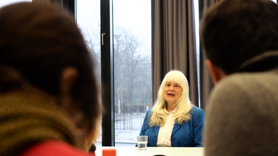 Zeitzeugin im Gespräch