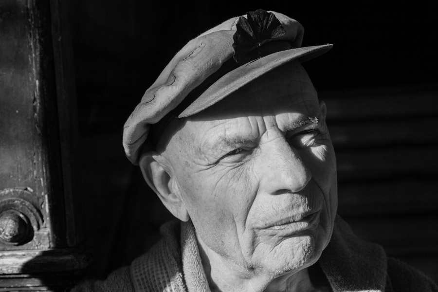 Ben Wagin in Schwarz-Weiß