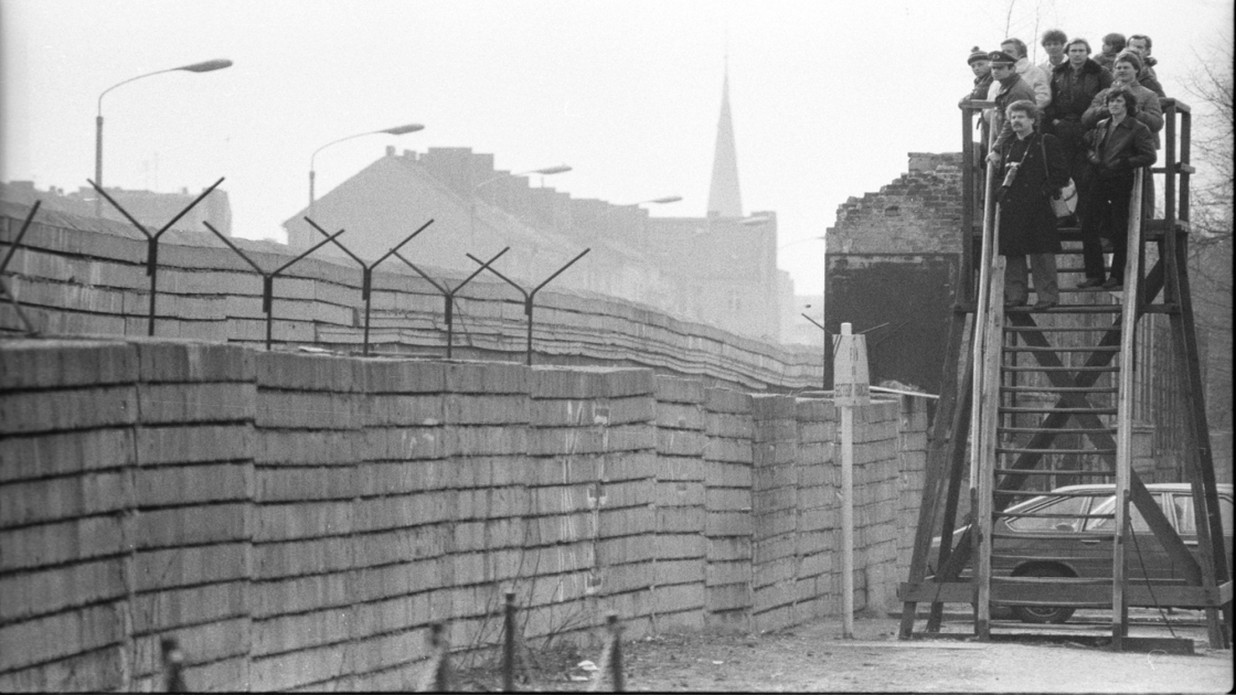 Die Grenzanlage in der Bernauer Strasse