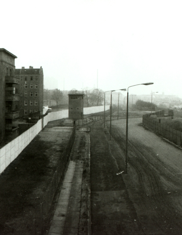 Der Grenzstreifen in Berlin 1988/89