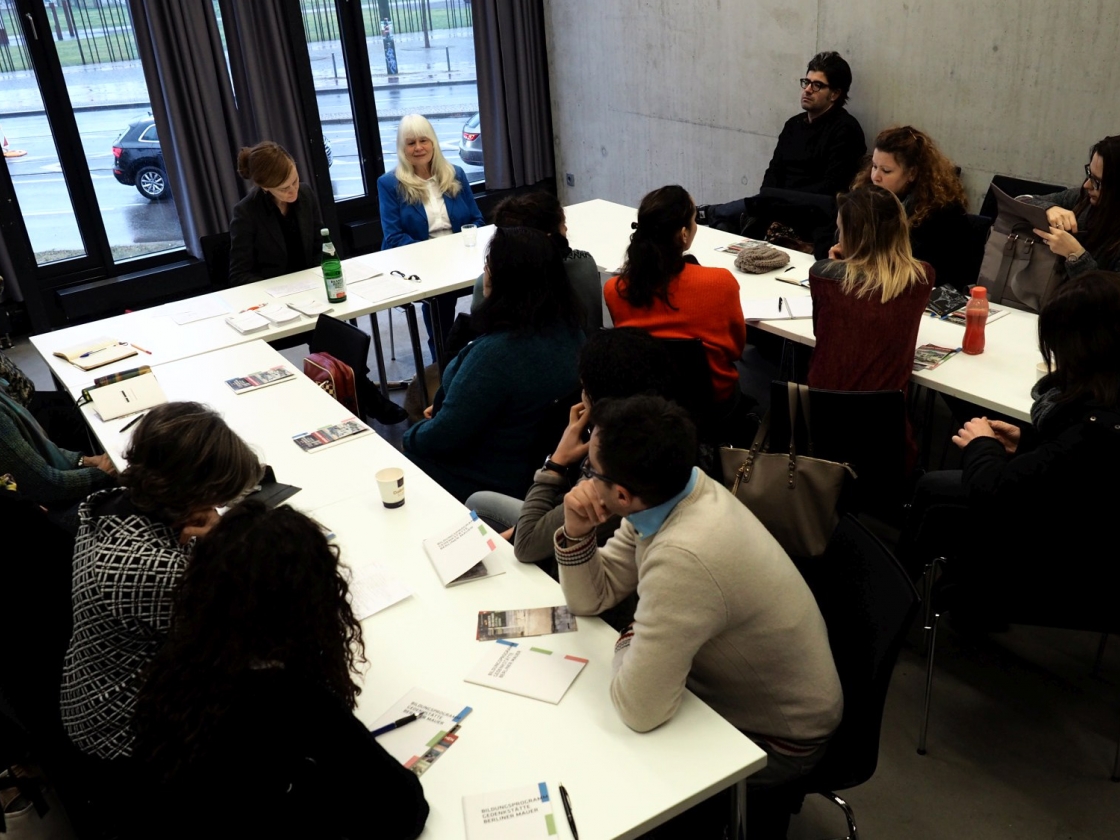 Ein Seminar in der Gedenkstätte Berliner Mauer