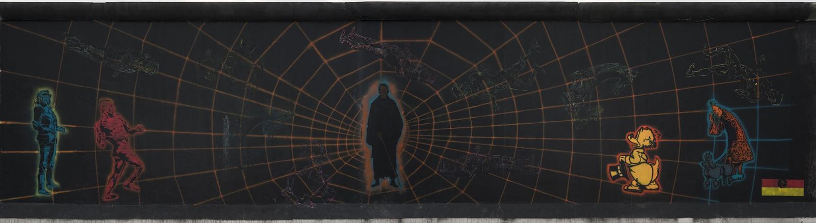 Hans-Peter Dürhager, Ralf Jesse, Wandgemälde „Der müde Tod“, 2009