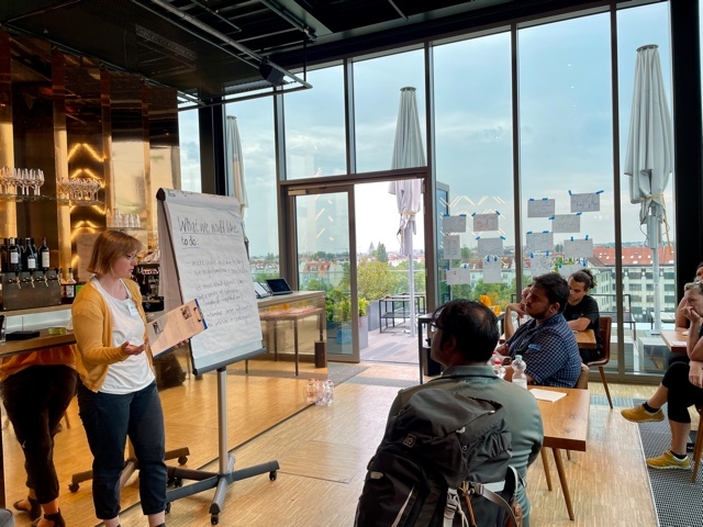 Ausstellungslabor East Side Gallery, Workshop „be part of it!“,