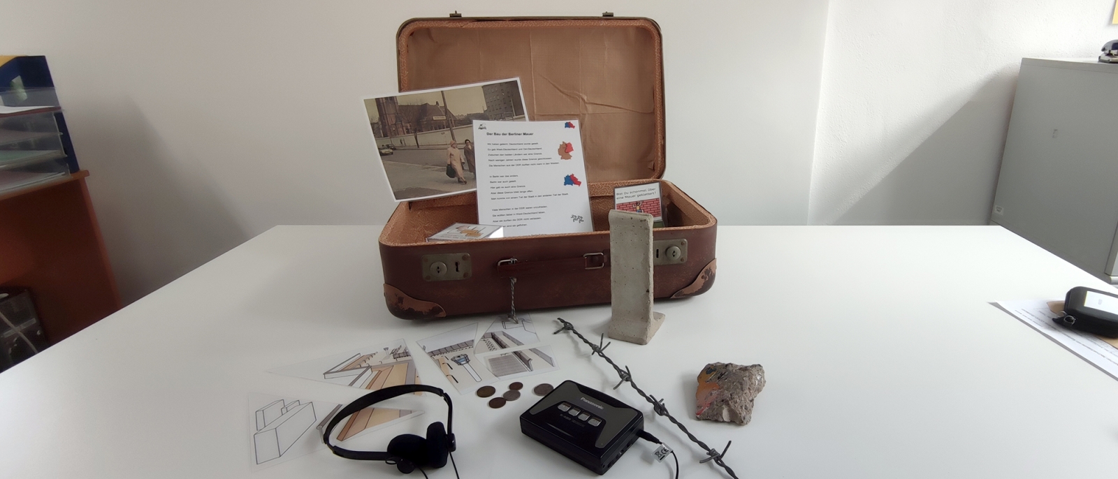 Ein Bild des inklusiven Materialkoffers