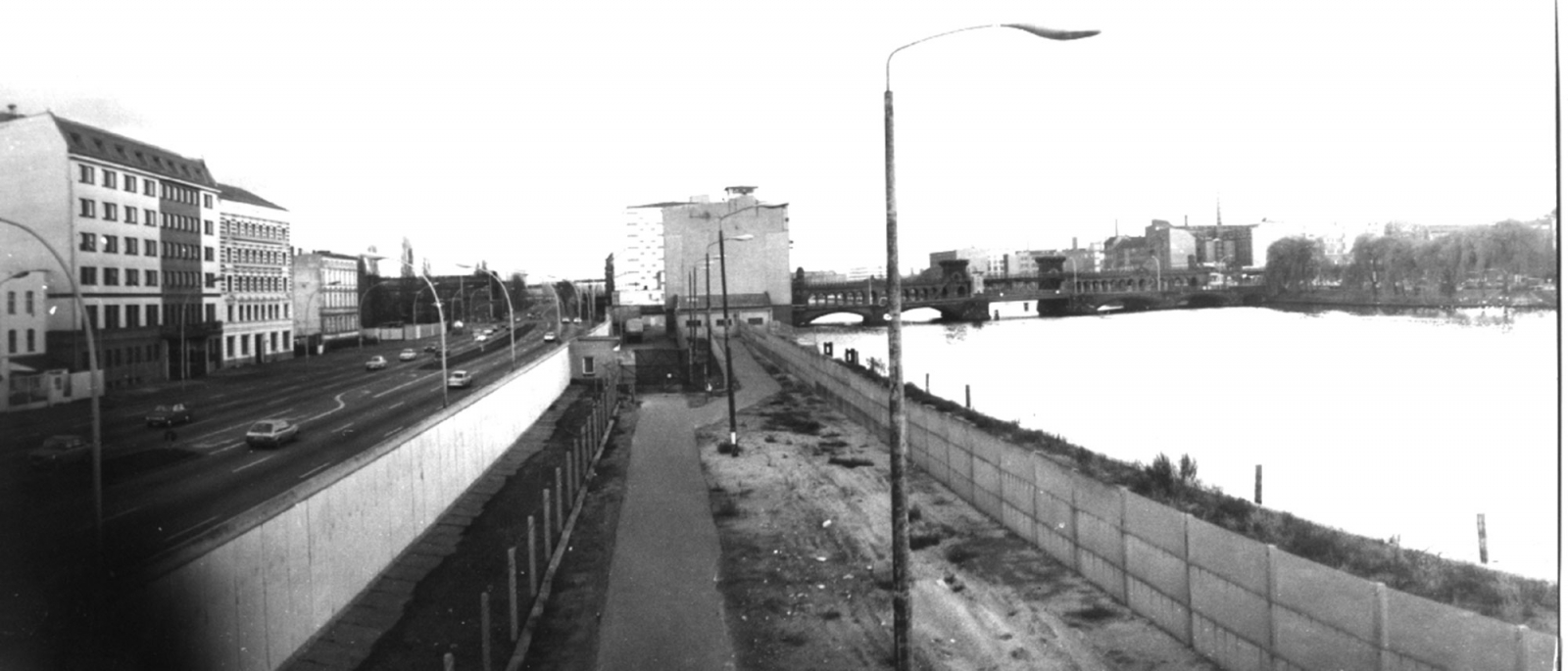 Grenzstreifen bei der Mühlenstrasser Blick nach Süd-Osten