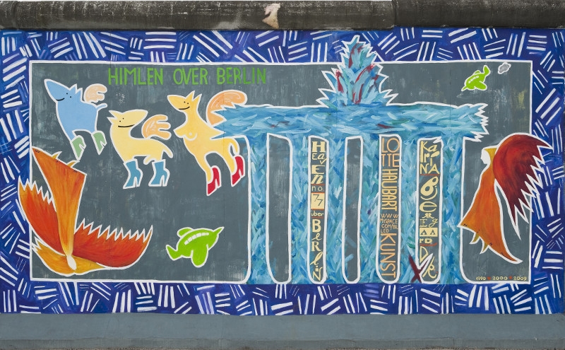 Kunstwerk Karina Bjerregaard - Himlen over Berlin