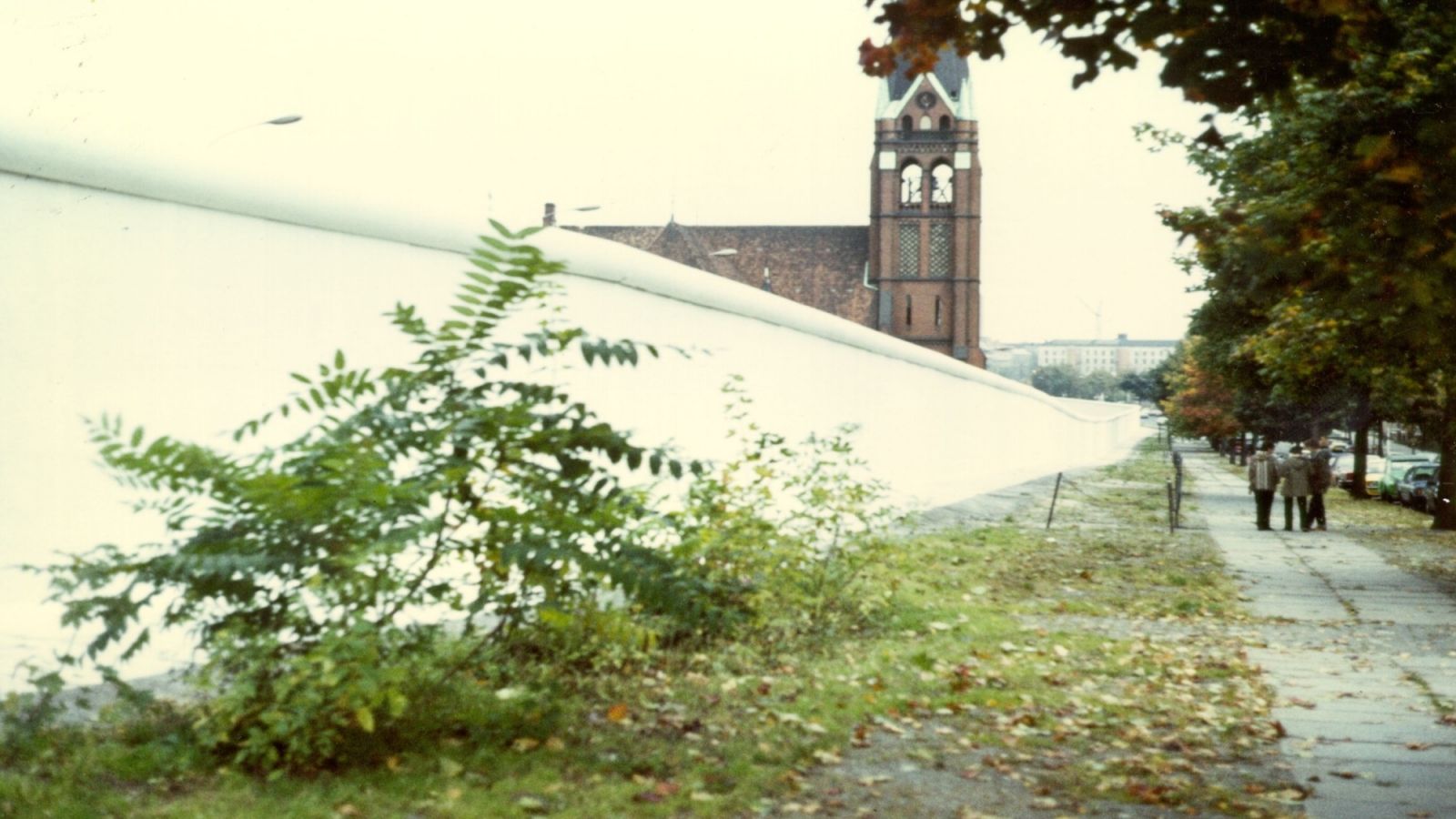 Die Gedächtniskirche auf dem Grenzstreifen