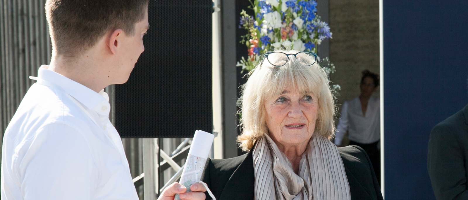 Zeitzeugin im Gespräch